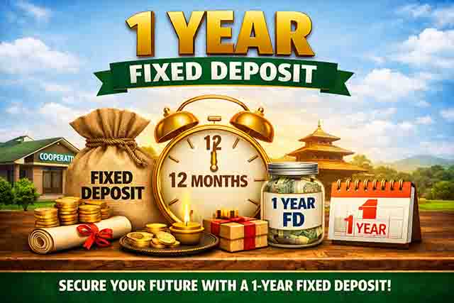 1 Year Fixed Deposit